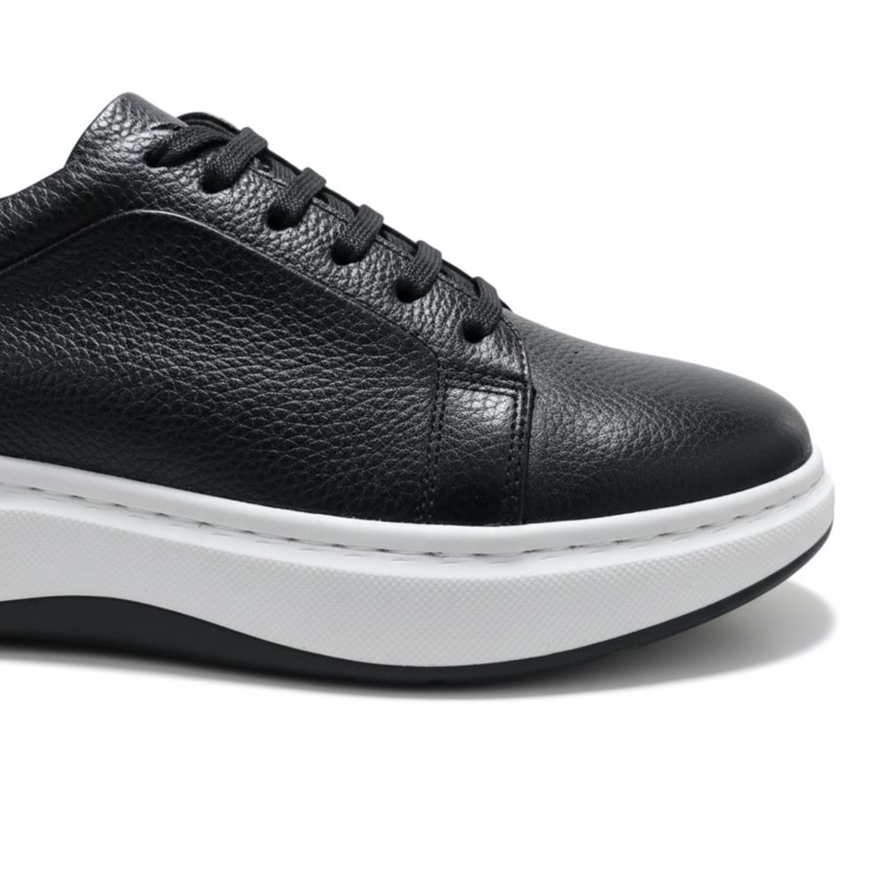 Nordhan Erkek Deri Casual Premium SC-1616S - Siyah - 42