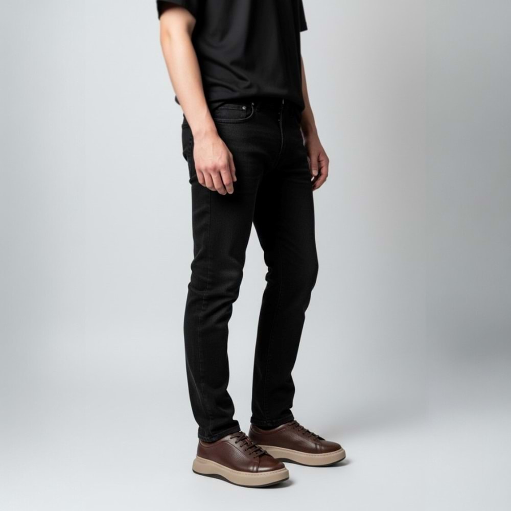 Nordhan Erkek Deri Casual Premium KC-1616 - Kahve - 40
