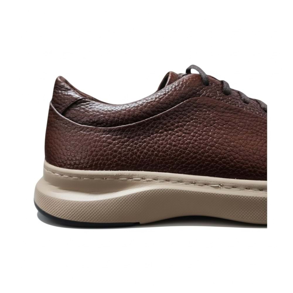 Nordhan Erkek Deri Casual Premium KC-1616 - Kahve - 41