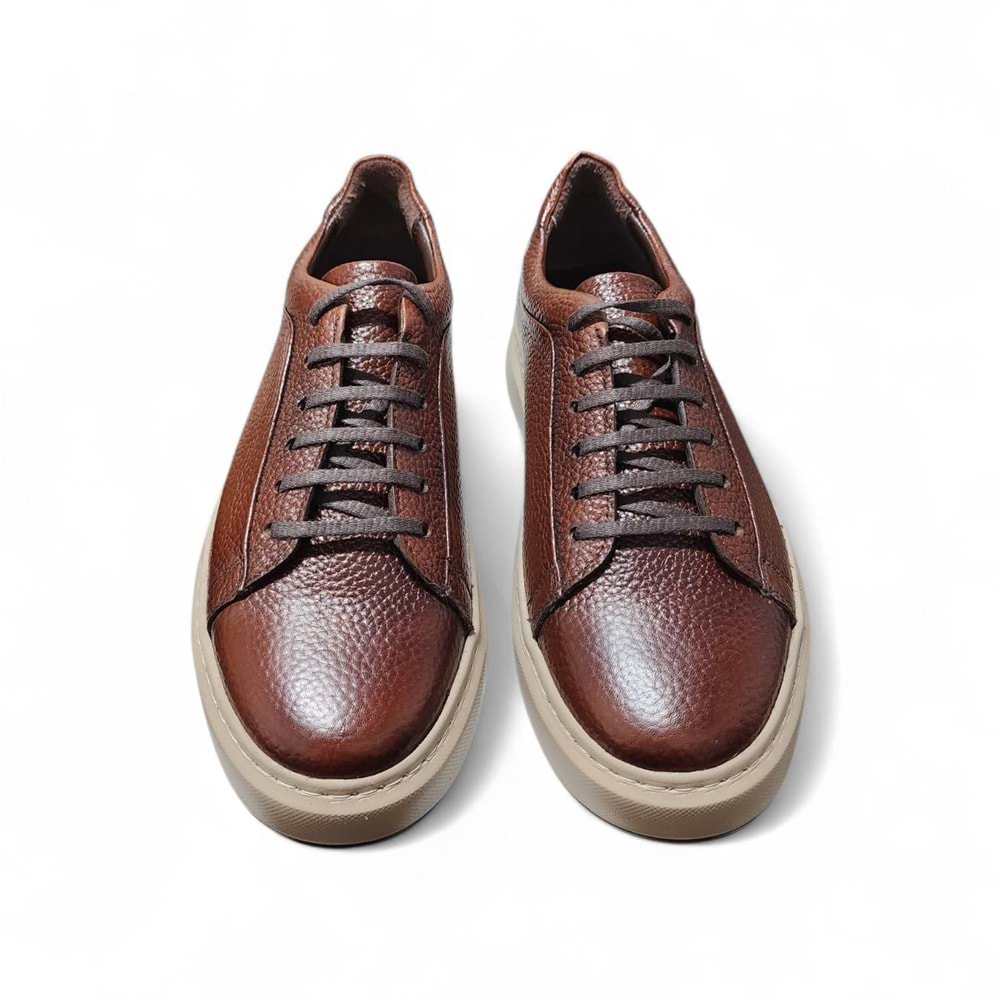Nordhan Erkek Deri Casual Premium KC-1616 - Kahve - 43