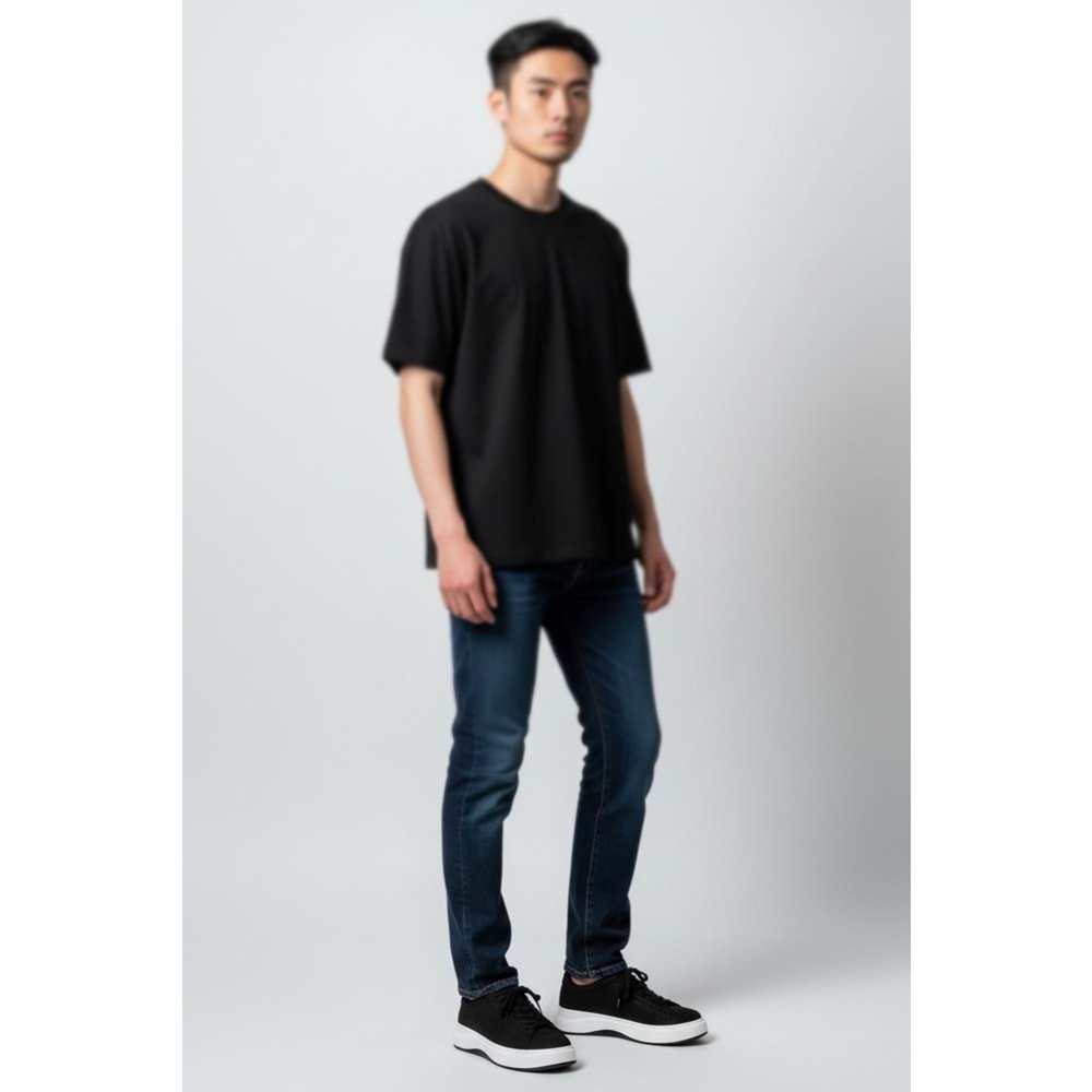 Nordhan Erkek Nubuk Deri Casual Günlük Ayakkabı ND-1616S1 - Siyah - 43