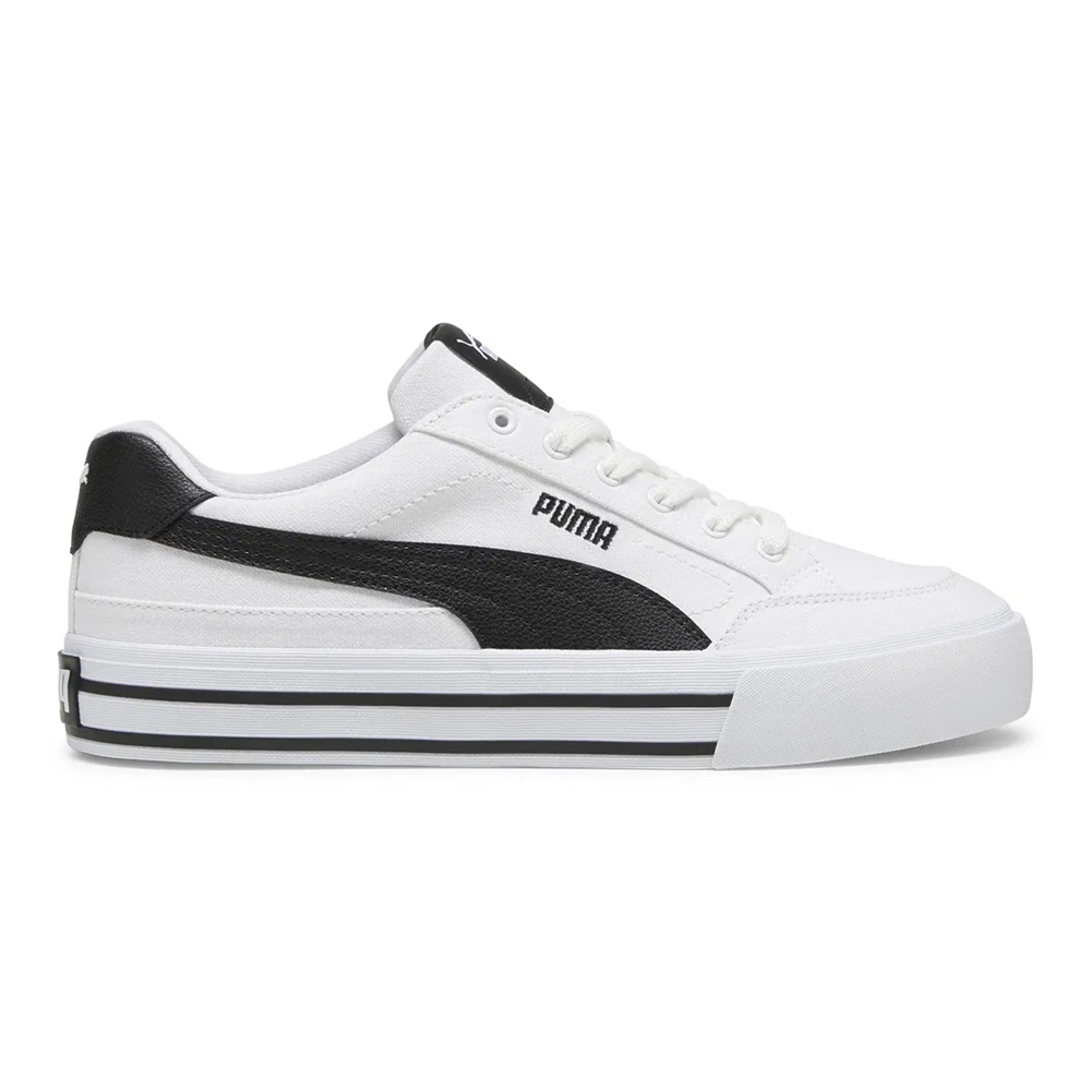 Puma Court Classic Vulc Erkek Spor Ayakkabı 39635302 - Beyaz - 40