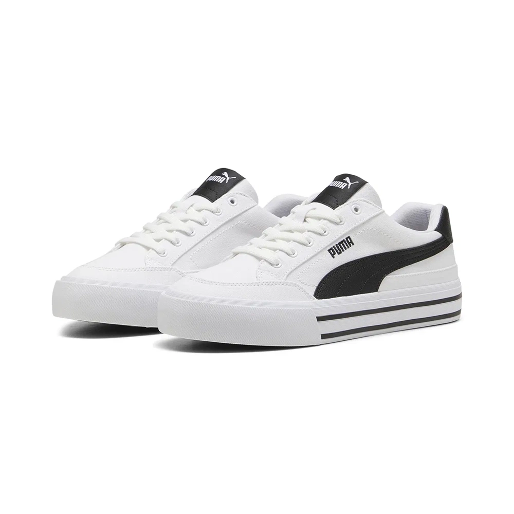Puma Court Classic Vulc Erkek Spor Ayakkabı 39635302 - Beyaz - 40