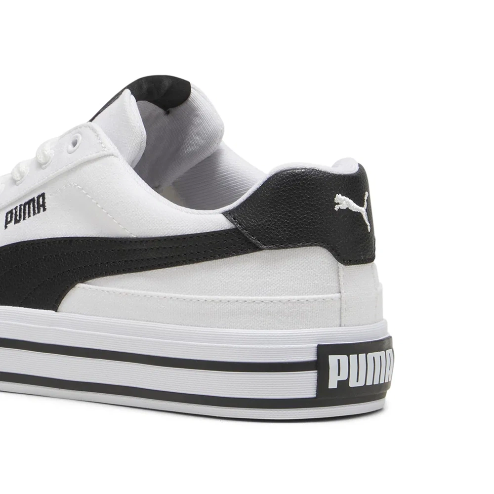 Puma Court Classic Vulc Erkek Spor Ayakkabı 39635302 - Beyaz - 40