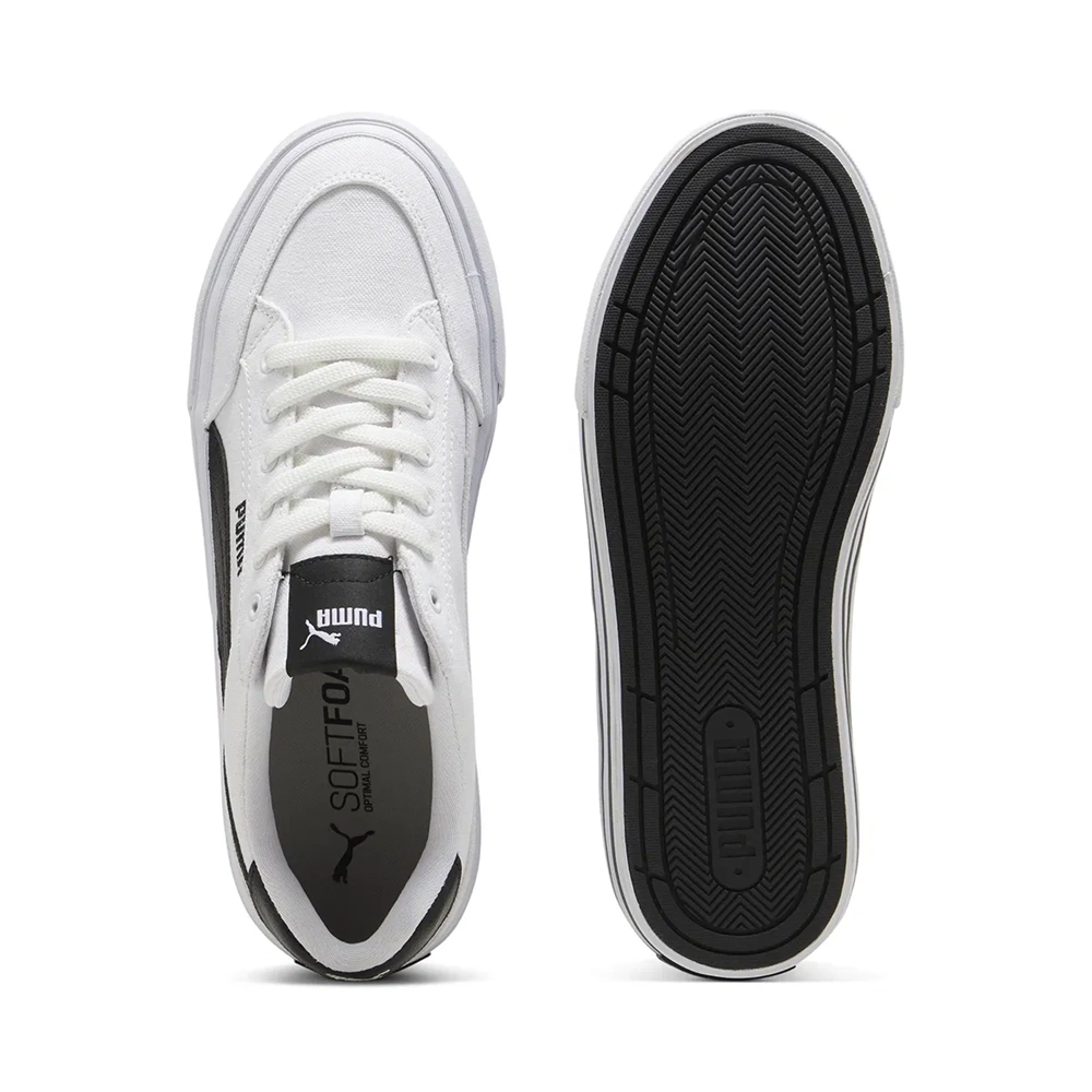 Puma Court Classic Vulc Erkek Spor Ayakkabı 39635302 - Beyaz - 40