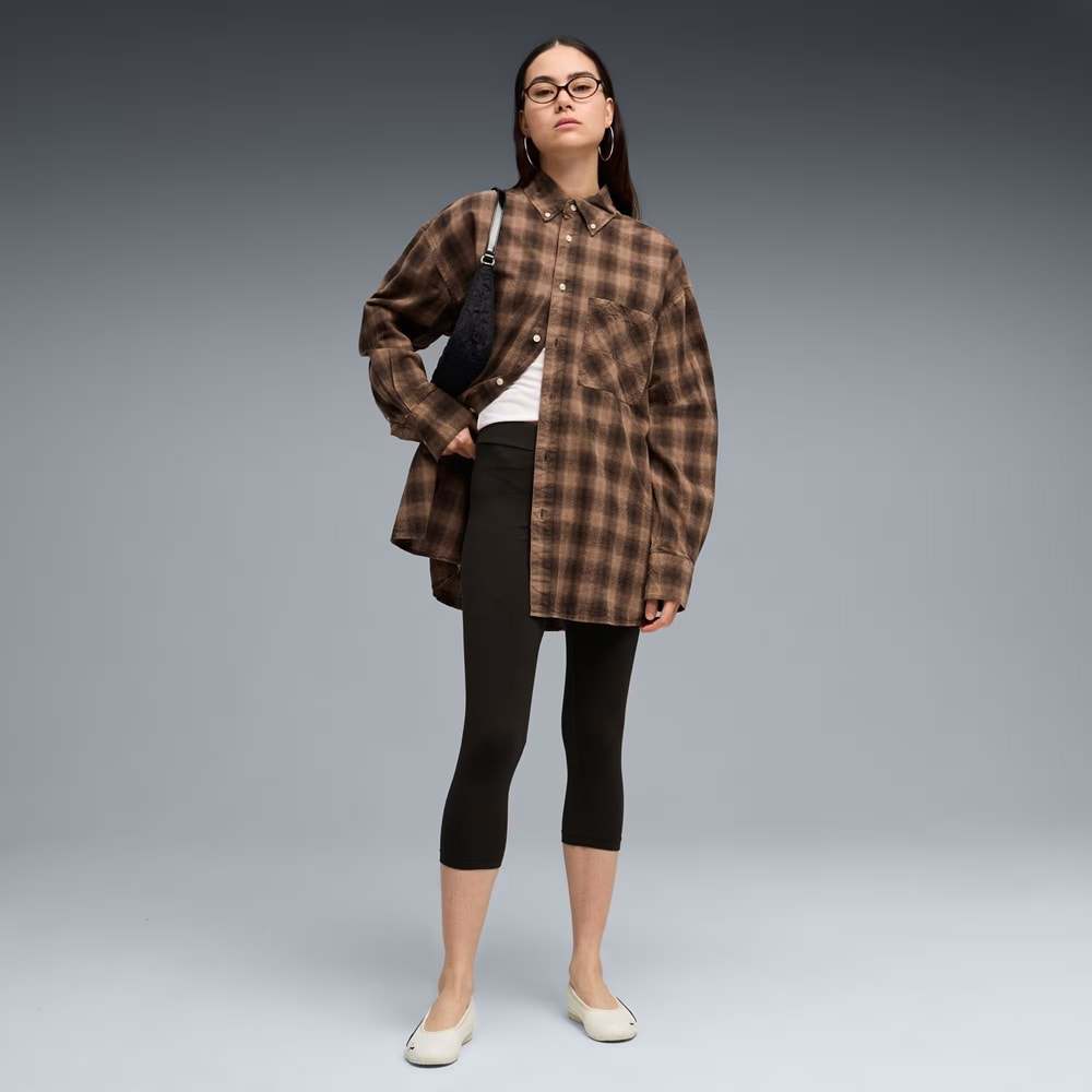 Puma Ess Kadın Capri Leggings 69237501 - Siyah - M