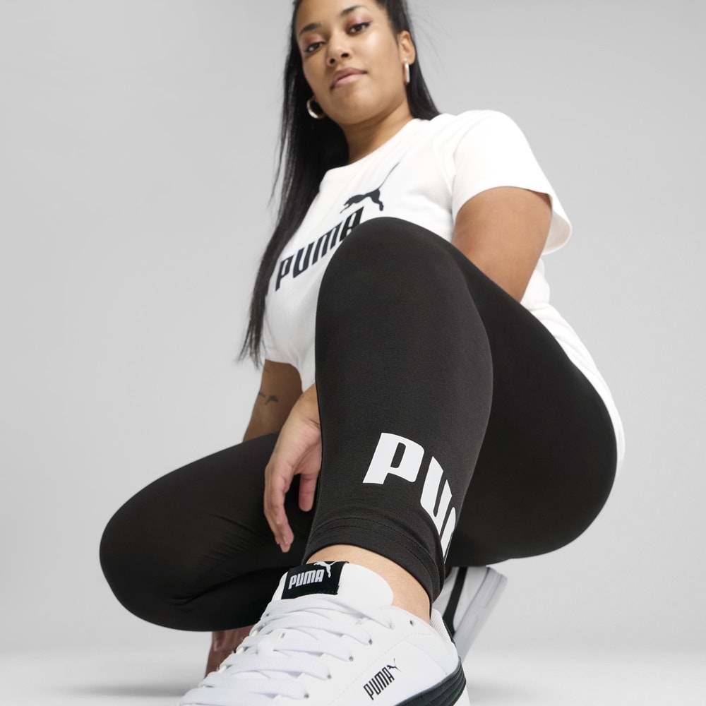 Kadın Tayt Ess No. 1 Logo 68242601 - Siyah - XS