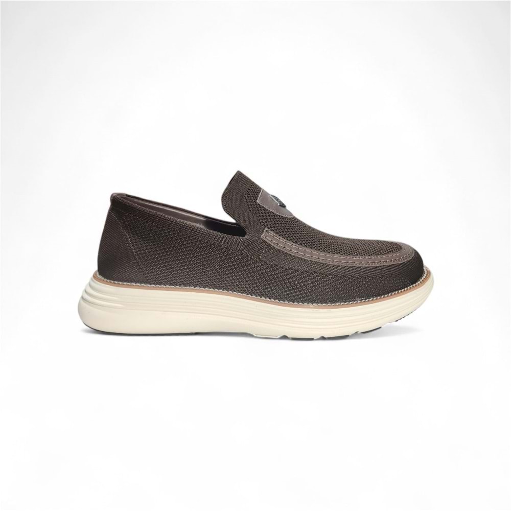 Erkek Triko Eva Günlük Ayakkabı K-504026 - Kahve - 43