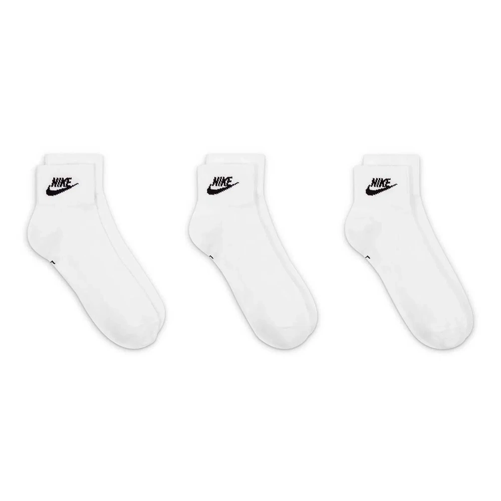 Nike Sportswear Everyday Essential Unisex Beyaz Günlük Stil Çorap DX5074-101 - Beyaz - 46/50