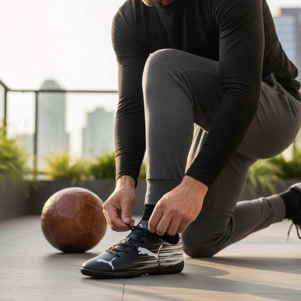 Puma Attacanto II TT Halı Saha Ayakkabı 108494 01 - Siyah - 41