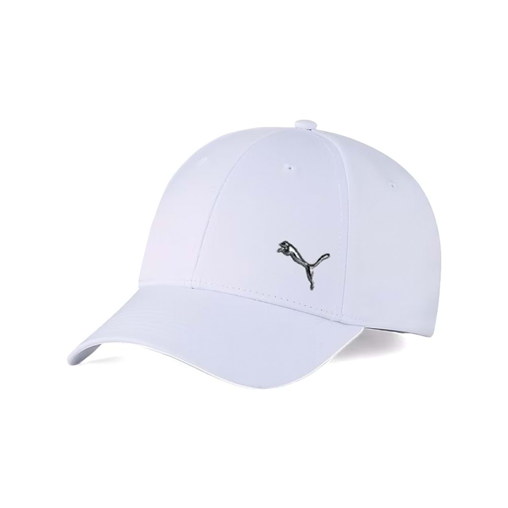 Puma ESS METAL CAT BB CAP Unisex Şapka 02599407 - Beyaz - STANDART