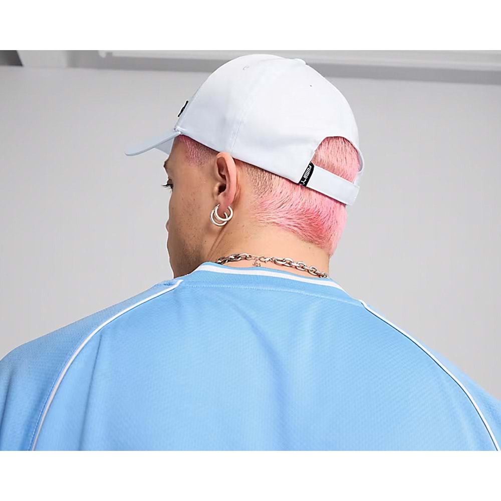 Puma ESS METAL CAT BB CAP Unisex Şapka 02599407 - Beyaz - STANDART