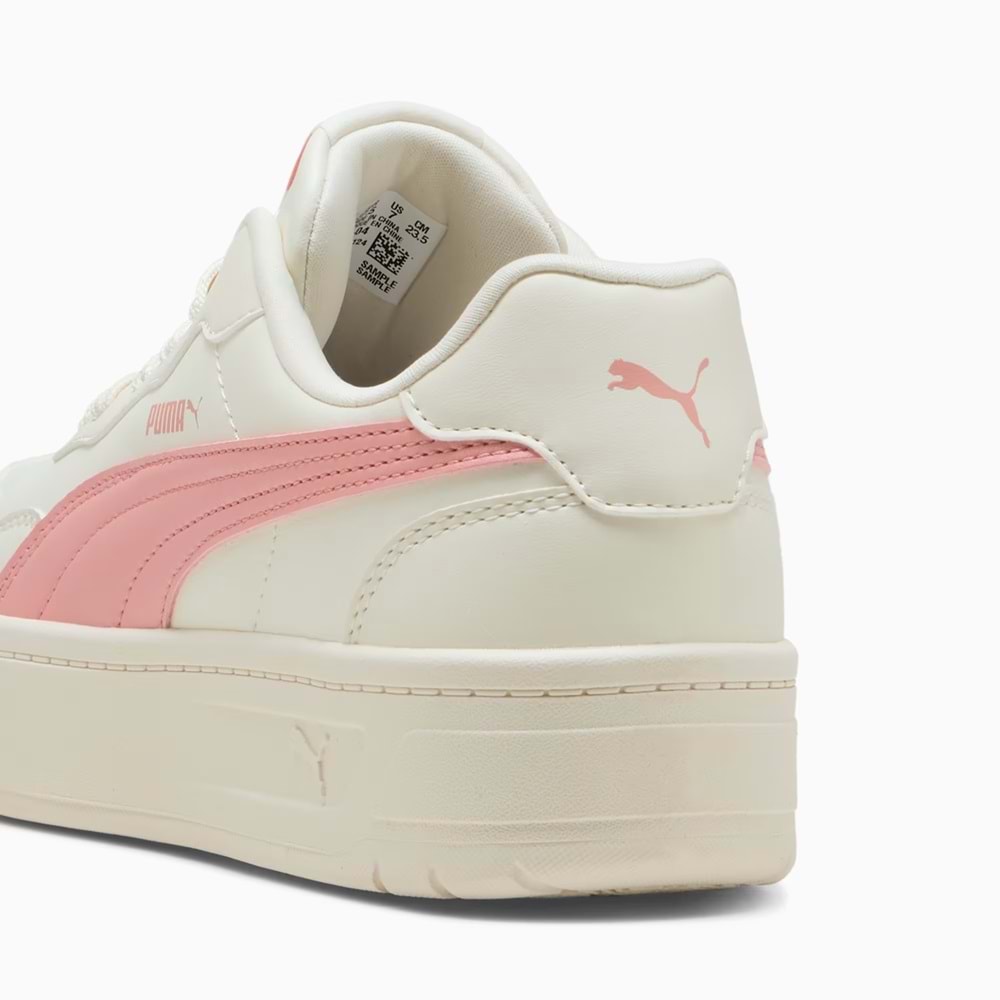 Puma Kadın Court Lally Skye Spor Ayakkabı 40036804 - Bej-Pembe - 37