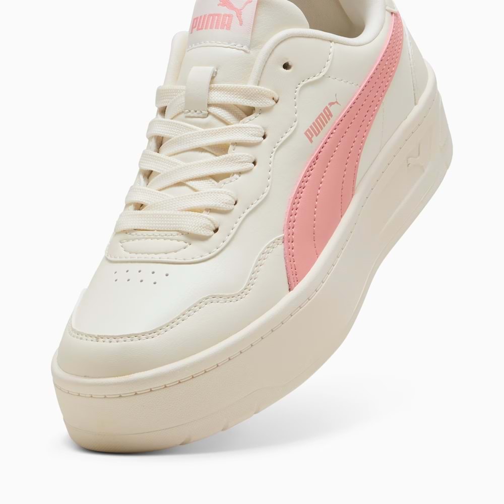 Puma Kadın Court Lally Skye Spor Ayakkabı 40036804 - Bej-Pembe - 37