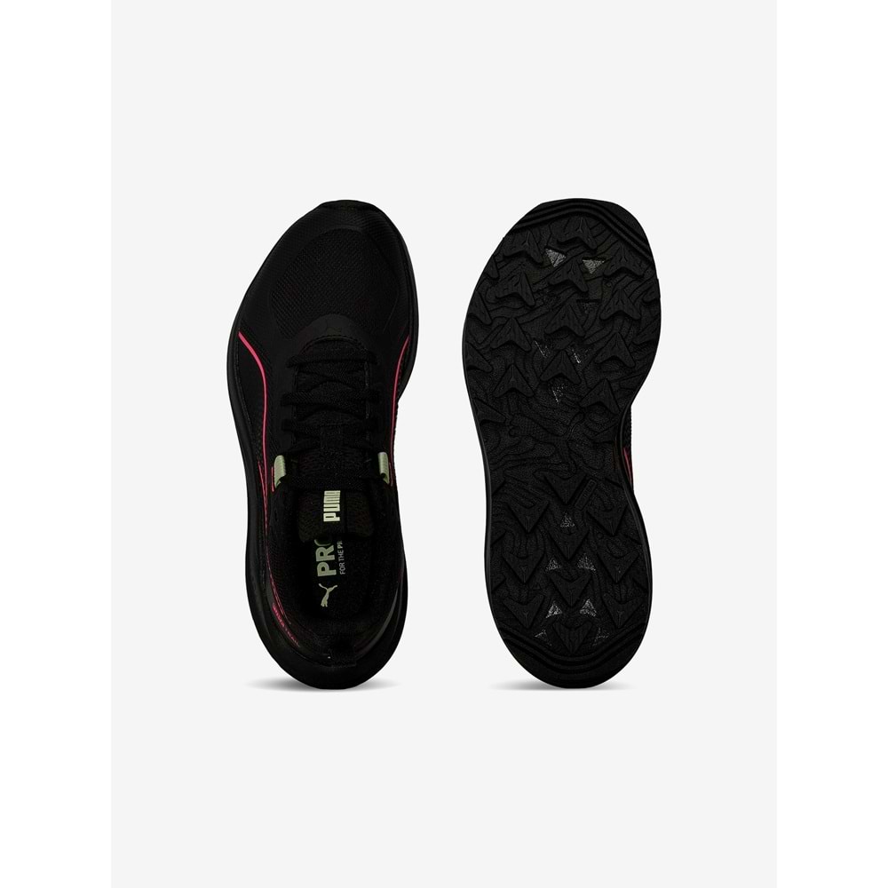Puma Flare Pro Trail Kadın Spor Ayakkabı 31173216 - Siyah-Pembe - 36