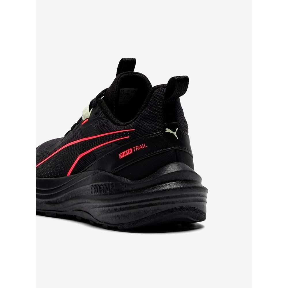 Puma Flare Pro Trail Kadın Spor Ayakkabı 31173216 - Siyah-Pembe - 36
