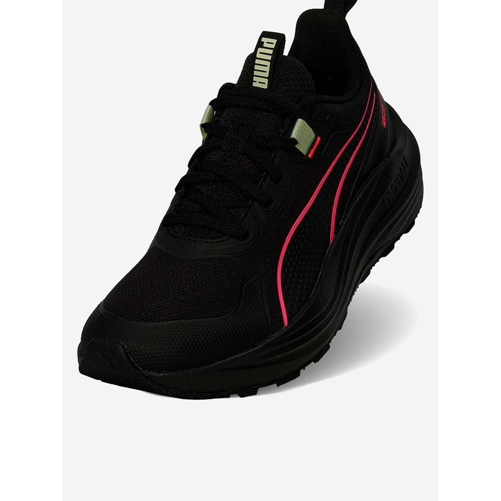 Puma Flare Pro Trail Kadın Spor Ayakkabı 31173216 - Siyah-Pembe - 37