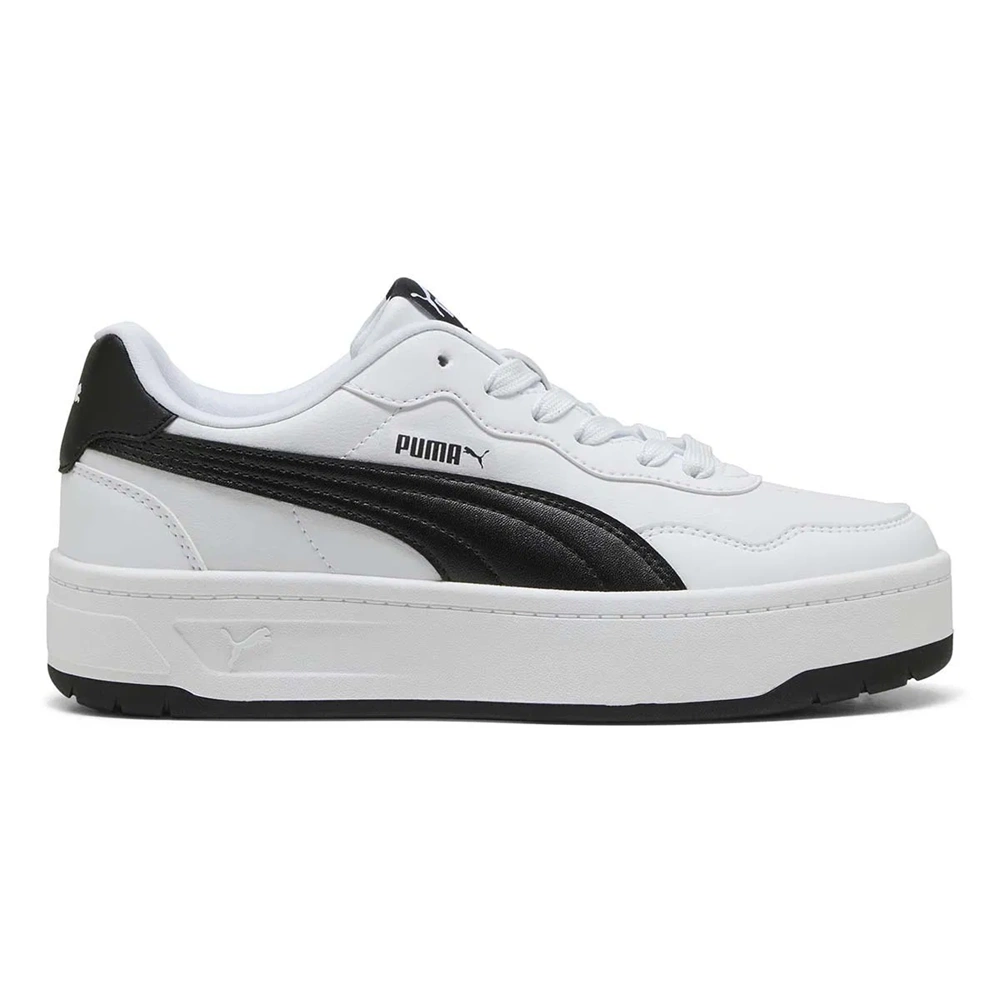 Puma Unisex Court Lally Skye Spor Ayakkabı 40036803 - Siyah-Beyaz - 37