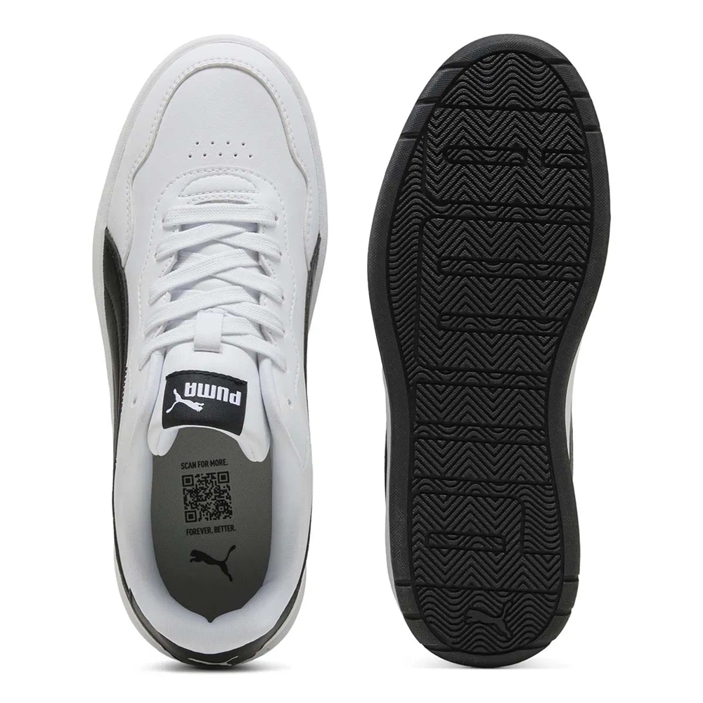 Puma Unisex Court Lally Skye Spor Ayakkabı 40036803 - Siyah-Beyaz - 37