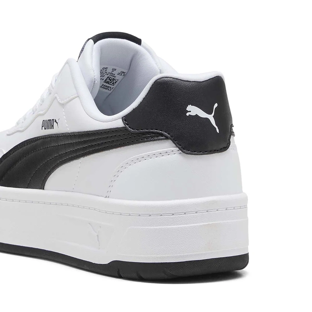 Puma Unisex Court Lally Skye Spor Ayakkabı 40036803 - Siyah-Beyaz - 37