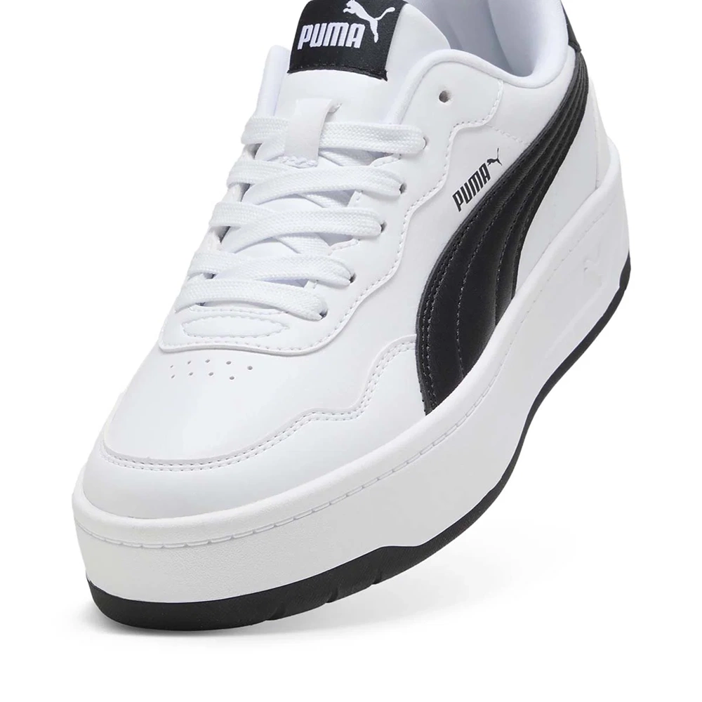 Puma Unisex Court Lally Skye Spor Ayakkabı 40036803 - Siyah-Beyaz - 38