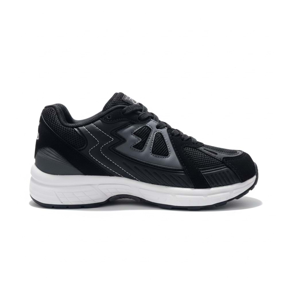 M.P Profesyonel Unisex Koşu Ayakkabısı SB6053 - Siyah-Beyaz - 37