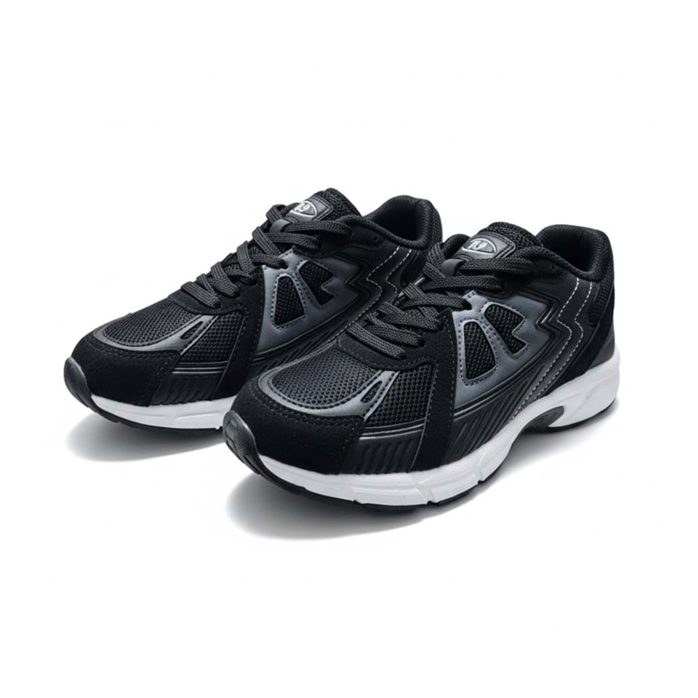 M.P Profesyonel Unisex Koşu Ayakkabısı SB6053 - Siyah-Beyaz - 37