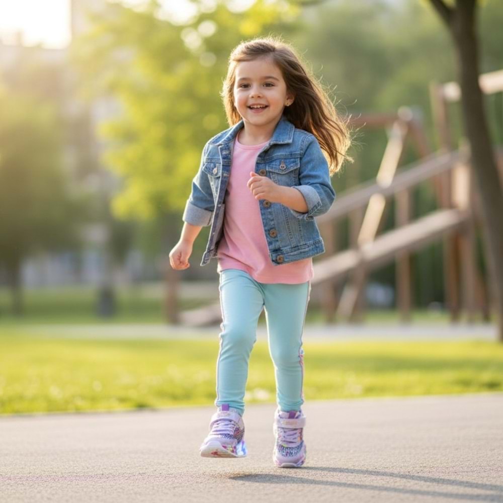 B3 Craft Çocuk Spor Ayakkabı L3609 - Lila - 27