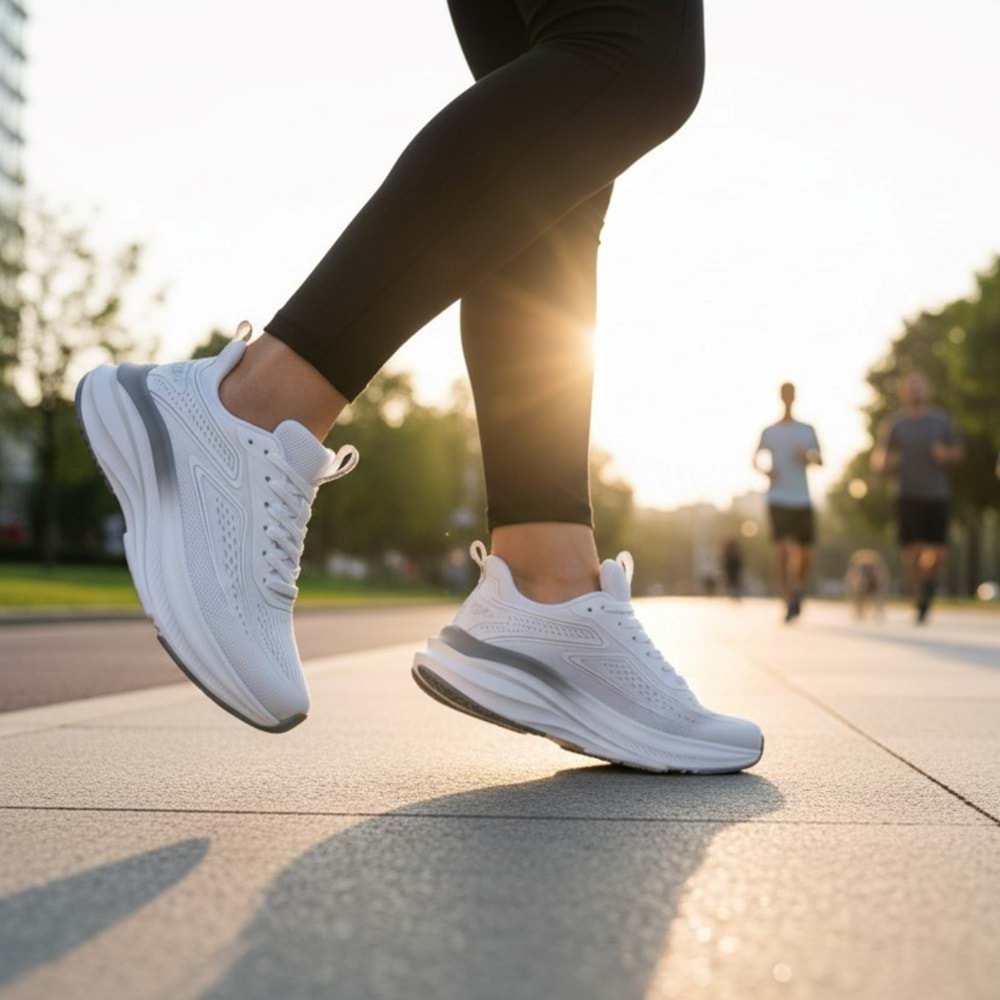 Kadın Premium Spor Ayakkabı 6716Zİ - Beyaz - 38