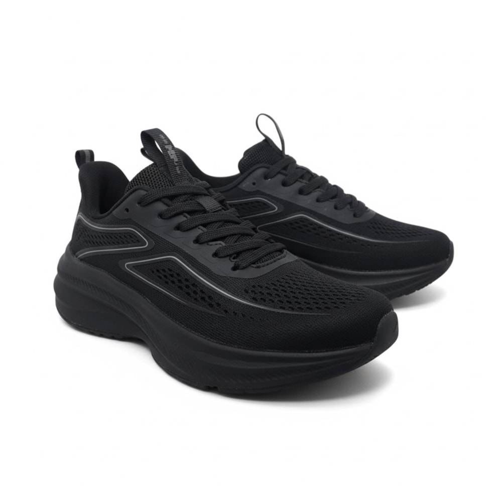 M.P Unisex Premium Koşu Ayakkabısı S6716 - Siyah - 38