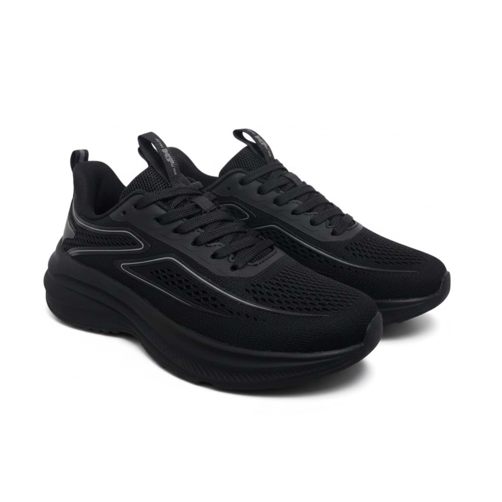 M.P Unisex Premium Koşu Ayakkabısı S6716 - Siyah - 40