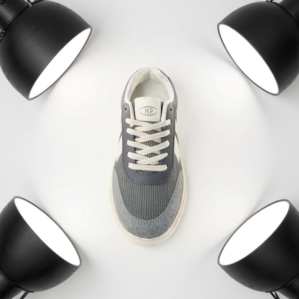 M.P Erkek Sports Casual Günlük Ayakkabı 6574FM - Füme - 42