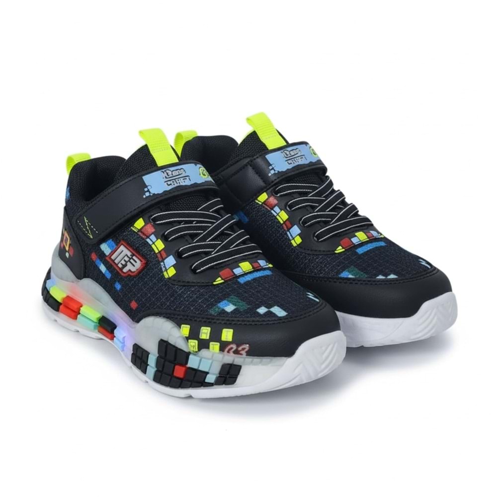 B3 Craft Çocuk Spor Ayakkabı SR3609 - Siyah - 31