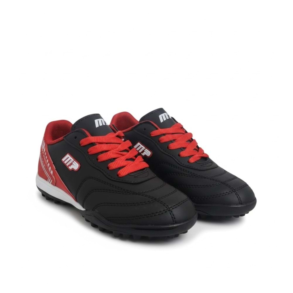 Çocuk Halı Saha Ayakkabısı 6602SK - Siyah-Kırmızı - 33