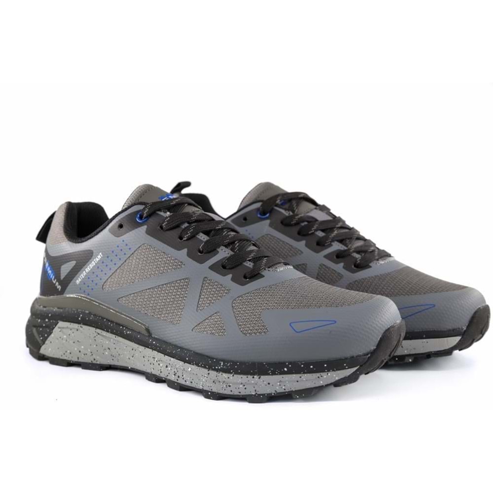 M.P Erkek Water Resistans Trekking Spor Ayakkabı 6108 - Gri - 41