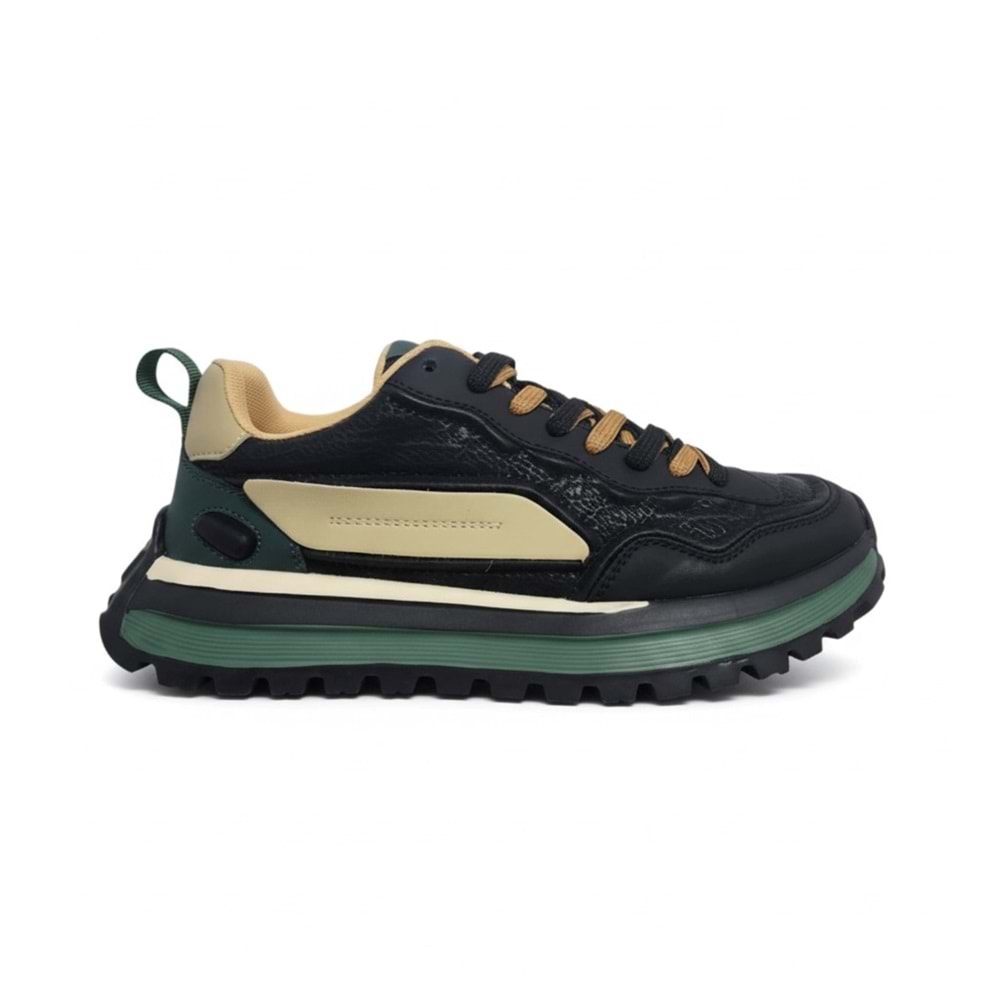 Erkek Premium Casual Spor Ayakkabı 6239 - Siyah - 43