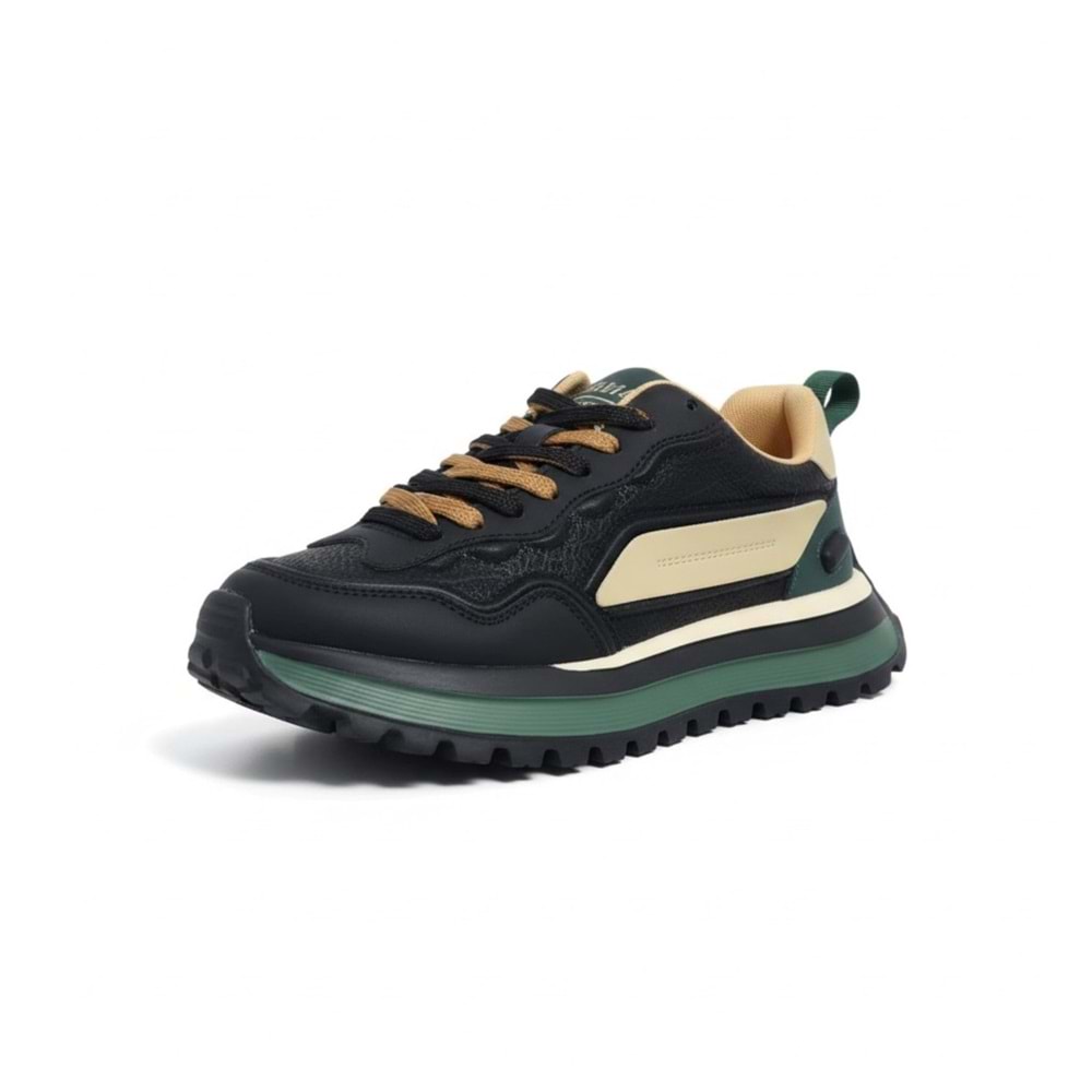 Erkek Premium Casual Spor Ayakkabı 6239 - Siyah - 43