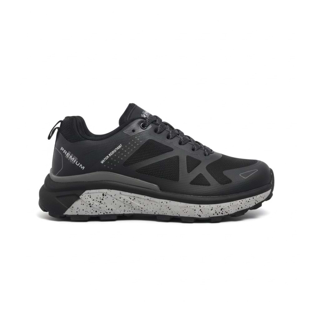 M.P Erkek Water Resistans Trekking Spor Ayakkabı SG6108 - Siyah-Gri - 43