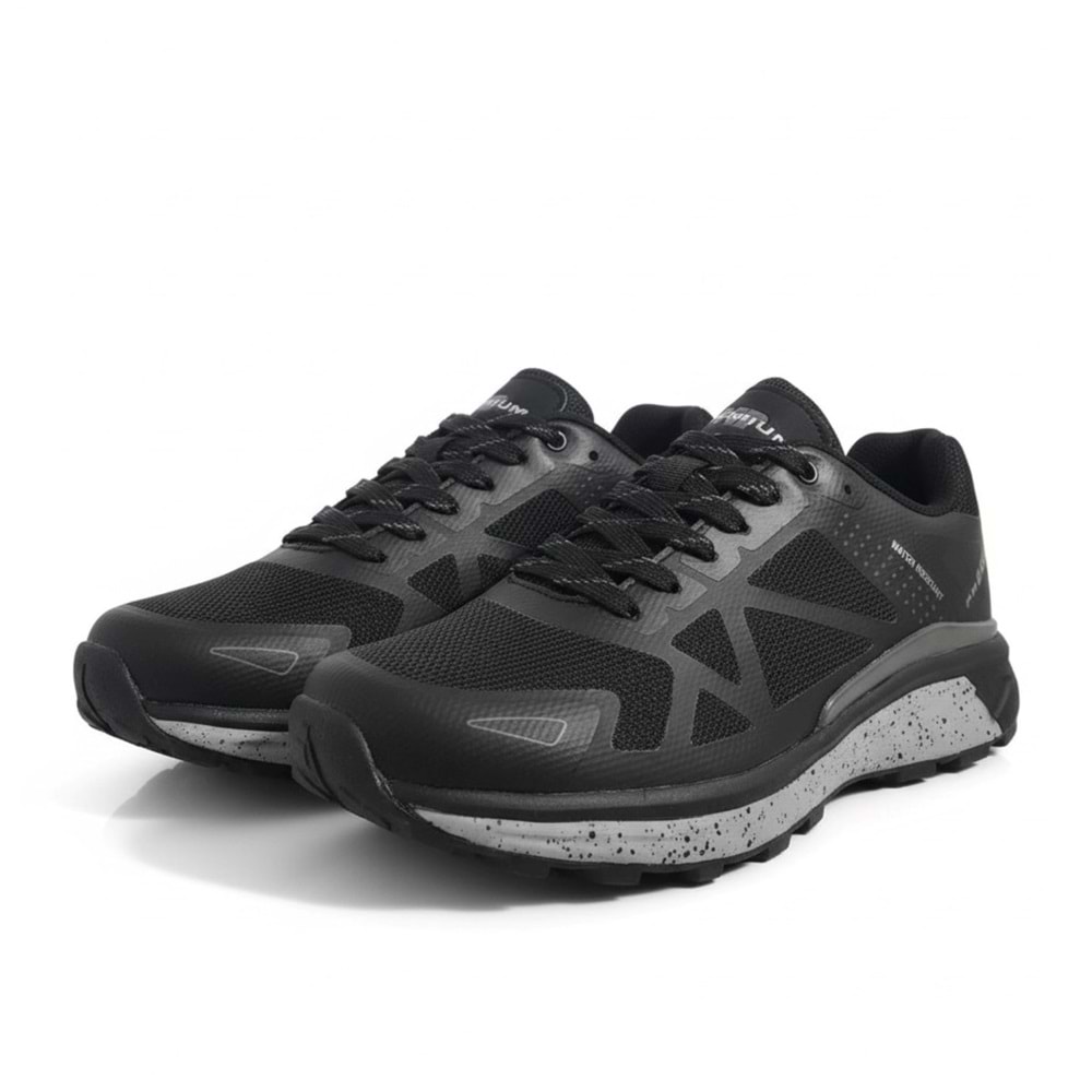 M.P Erkek Water Resistans Trekking Spor Ayakkabı SG6108 - Siyah-Gri - 43