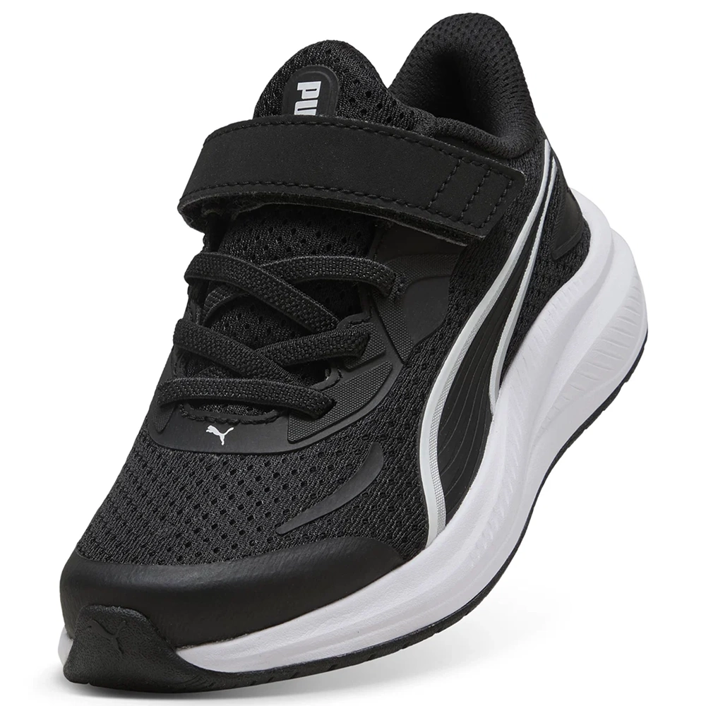 Puma Skyrocket 2 Ac+ Çocuk Spor Ayakkabı 31241401 - Siyah-Beyaz - 32