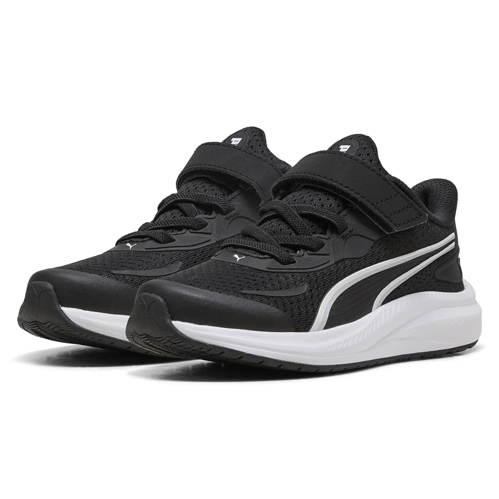 Puma Skyrocket 2 Ac+ Çocuk Spor Ayakkabı 31241401 - Siyah-Beyaz - 32