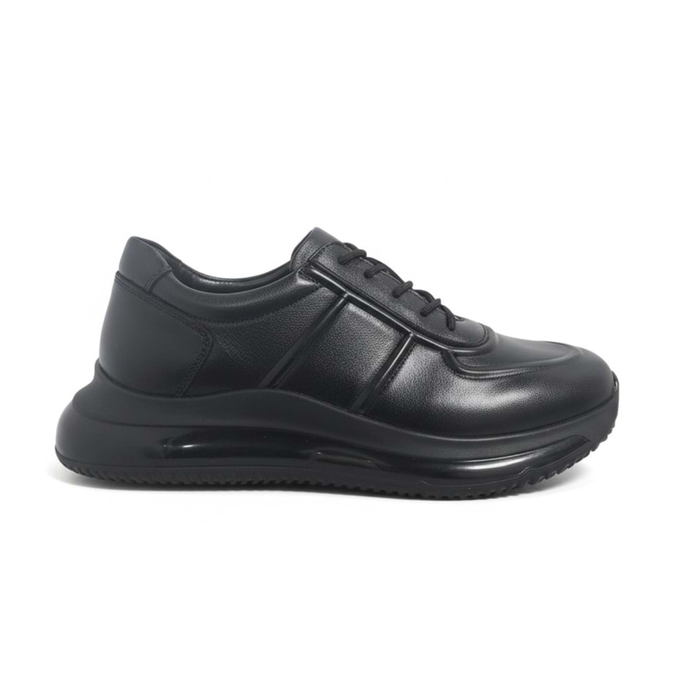 Erkek Deri Casual Comfort Ayakkabı 5046 - Siyah - 44