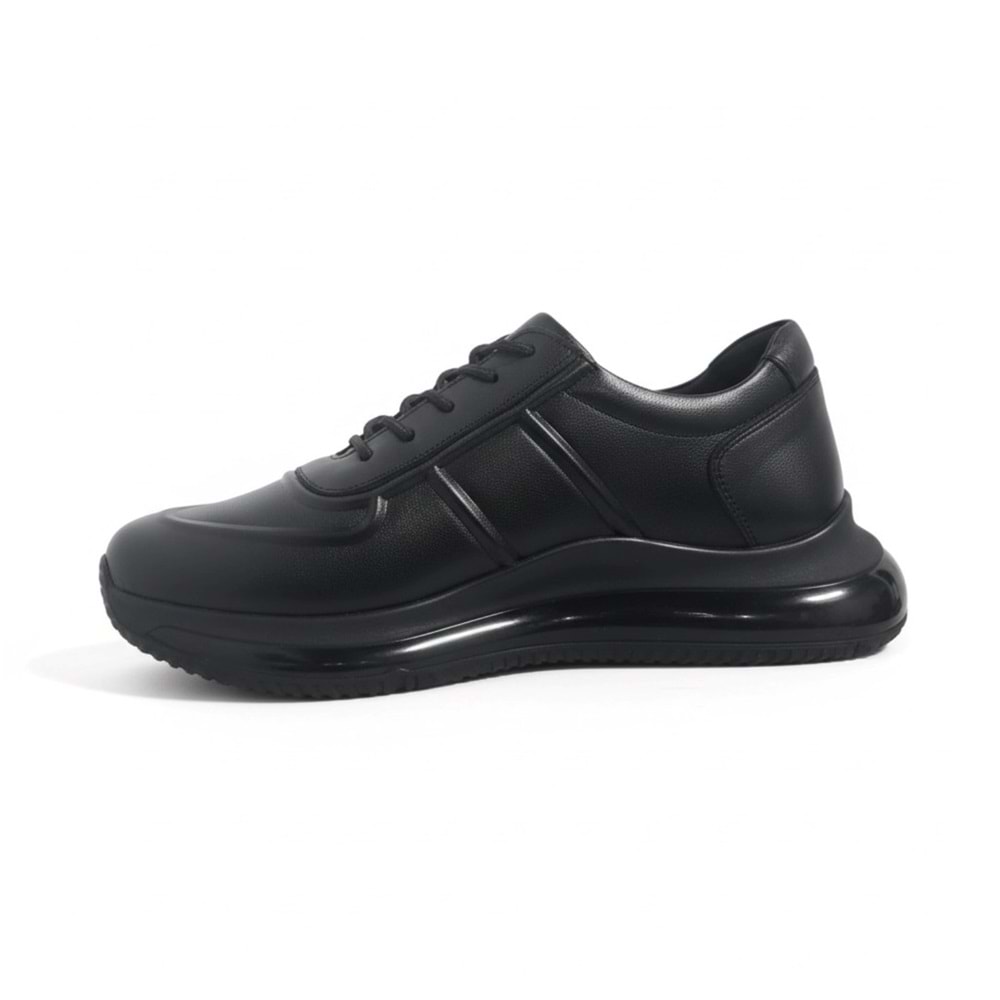 Erkek Deri Casual Comfort Ayakkabı 5046 - Siyah - 44