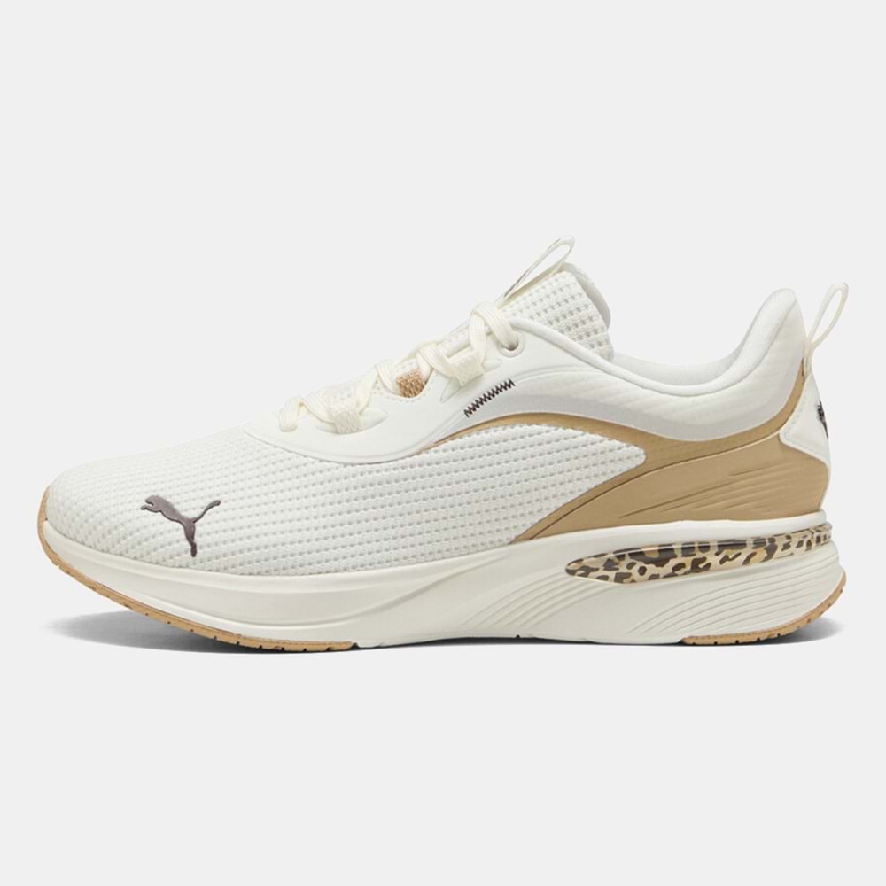 Puma Softride Charm Animal Kadın Spor Ayakkabı 312967 02 - Krem - 38,5