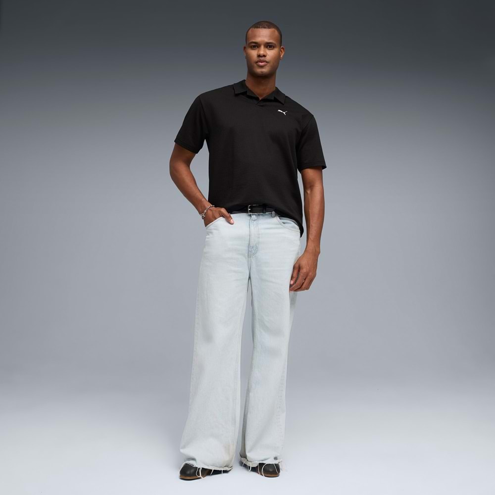 Puma Ess Elevated Erkek Tshirt 692560 01 - Siyah - S