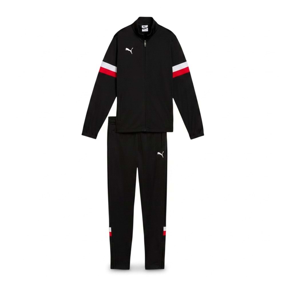 Puma İndividualRise Çocuk Eşofman Takımı 65899790 - Siyah - 7-8 YAŞ/128