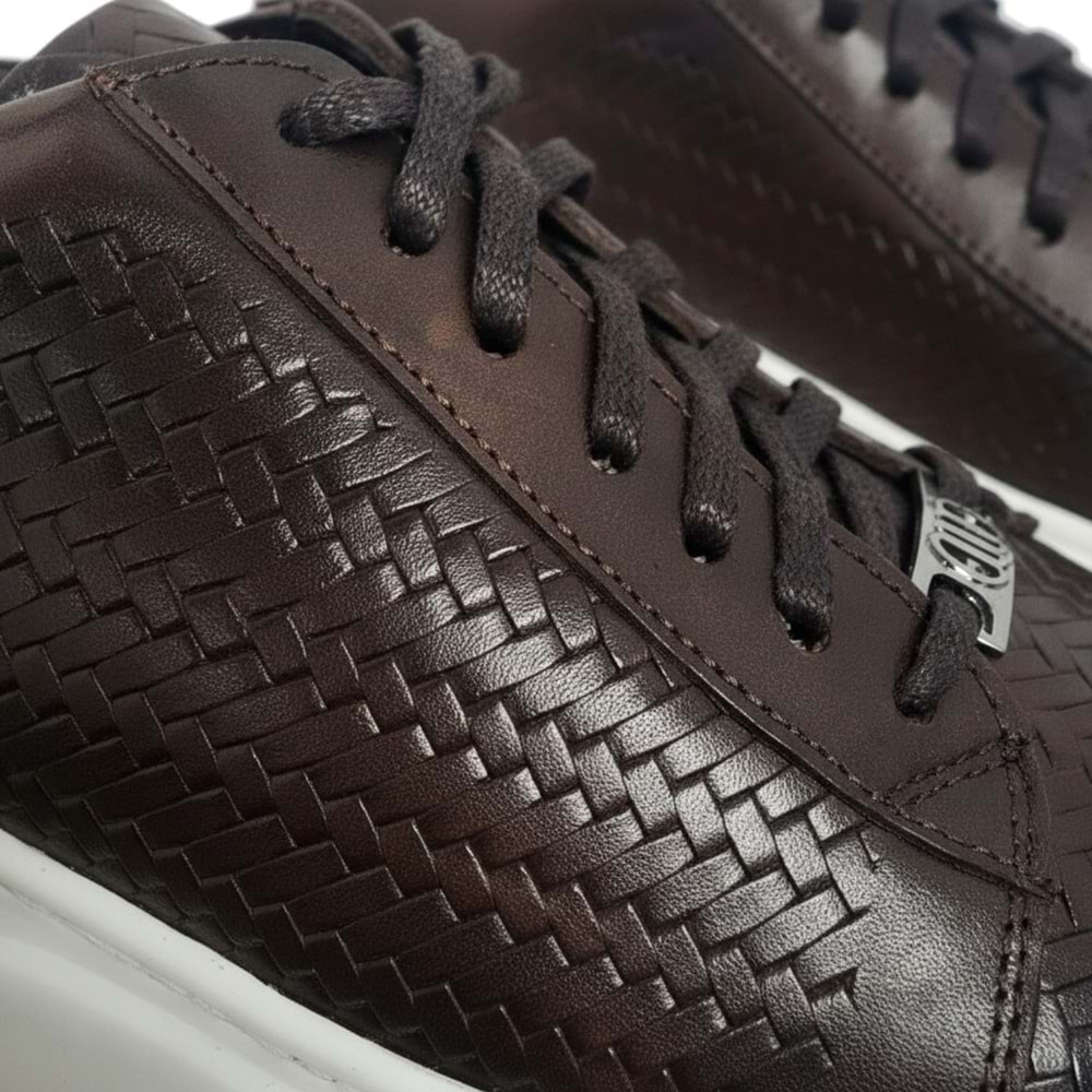 Nordhan Erkek Deri Günlük Rahat Ayakkabı 16331 - Kahve - 41