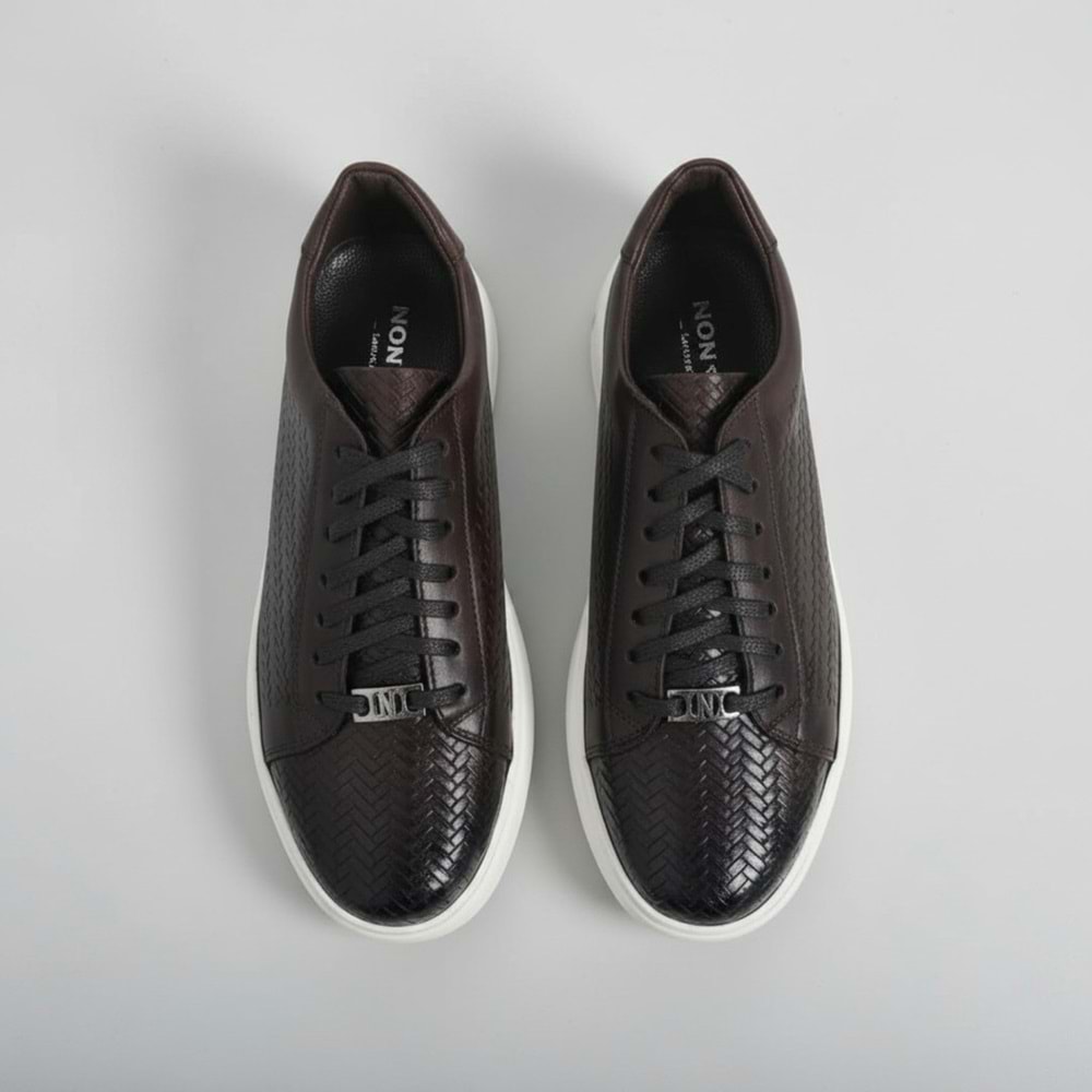 Nordhan Erkek Deri Günlük Rahat Ayakkabı 16331 - Kahve - 41