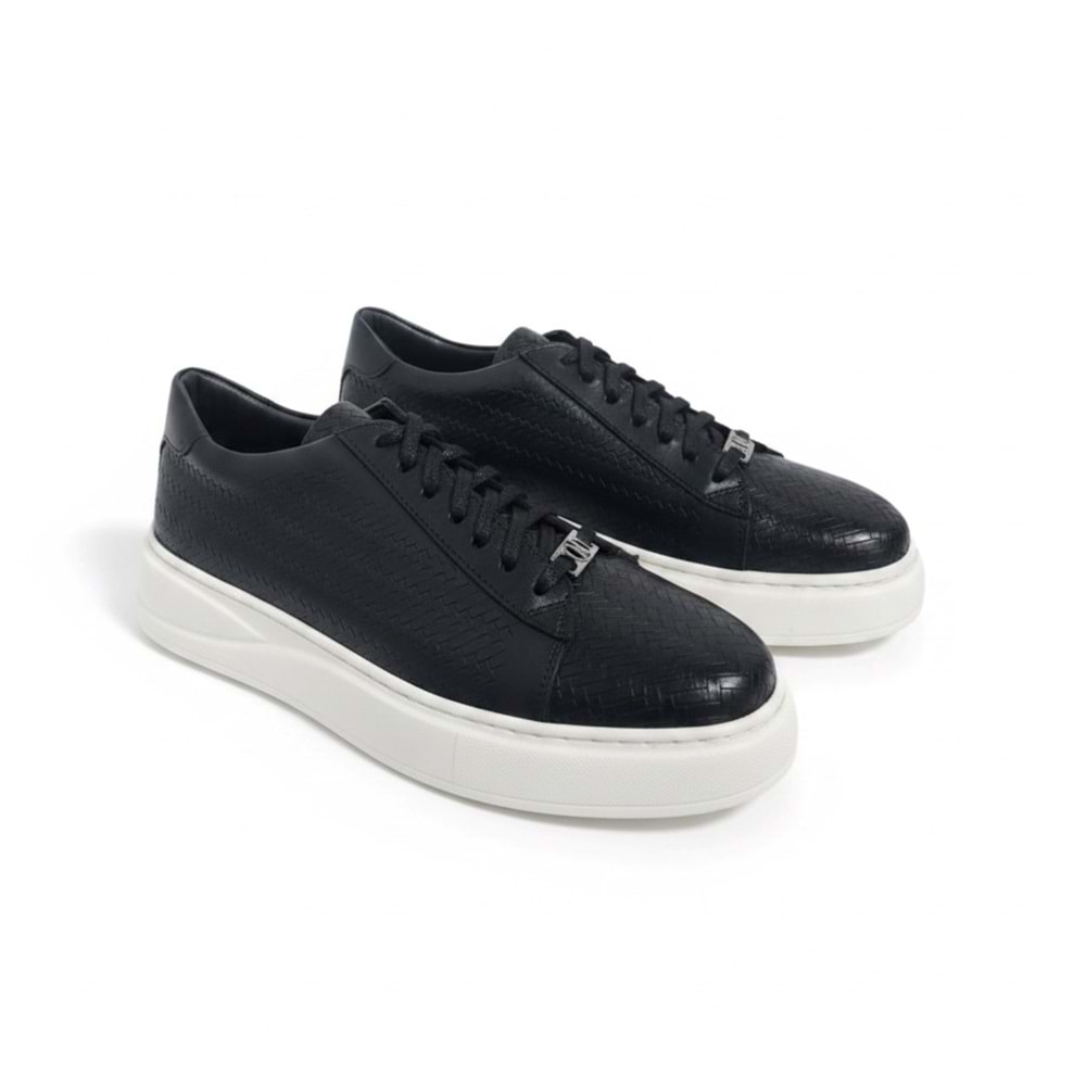 Nordhan Erkek Deri Günlük Rahat Ayakkabı 16330 - Siyah - 41