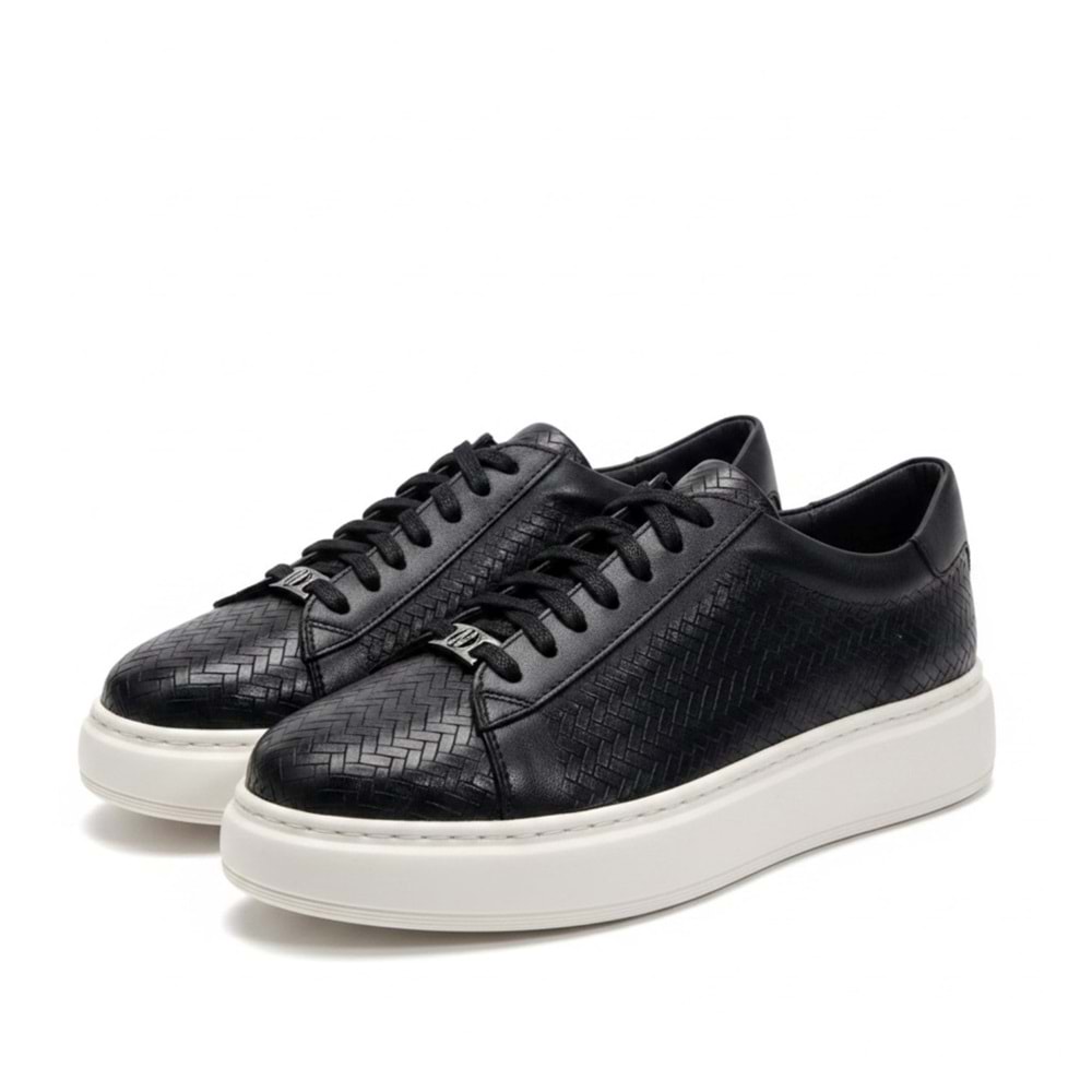 Nordhan Erkek Deri Günlük Rahat Ayakkabı 16330 - Siyah - 41